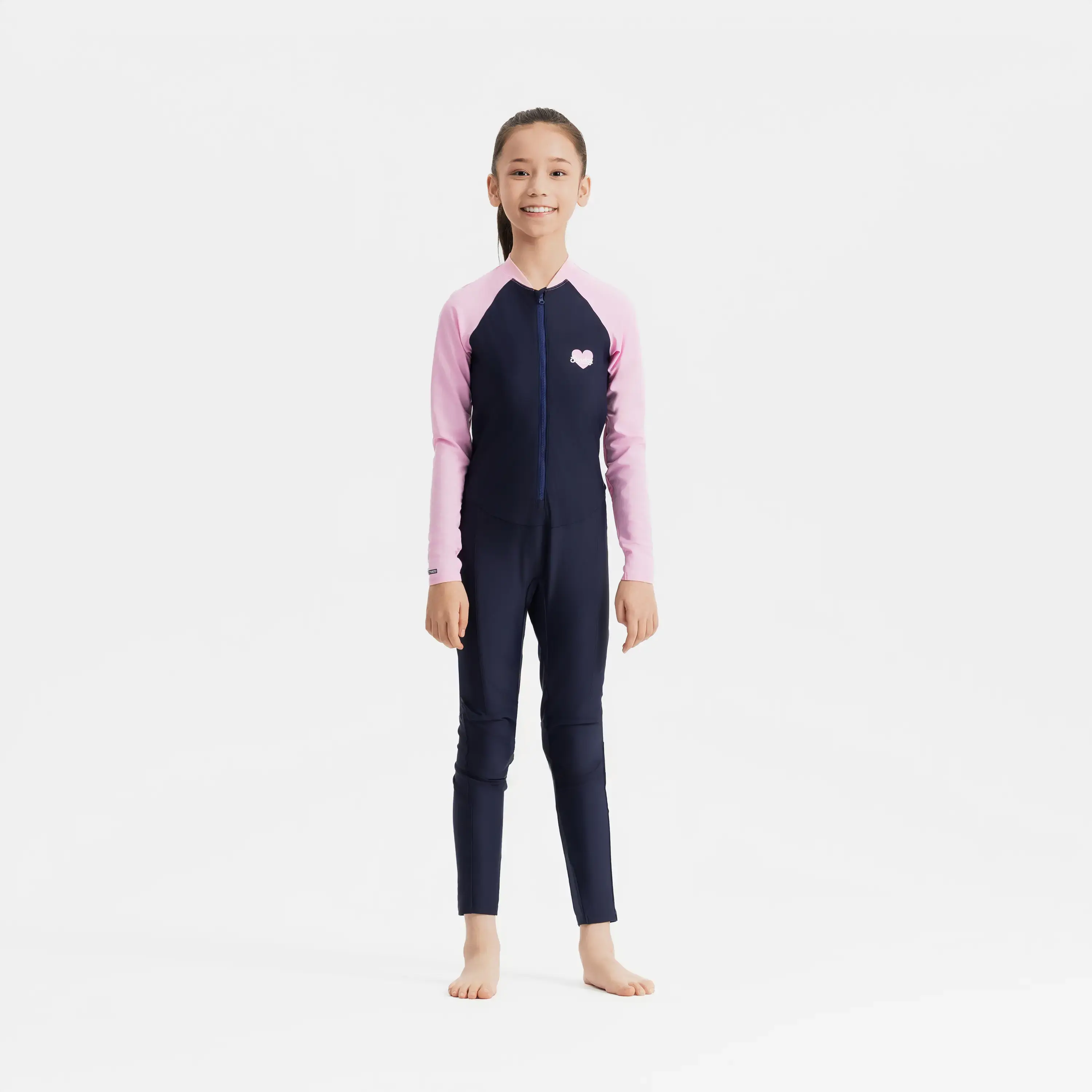 

Детская женская длинная купальник UV Combiswim 100 Nabaiji