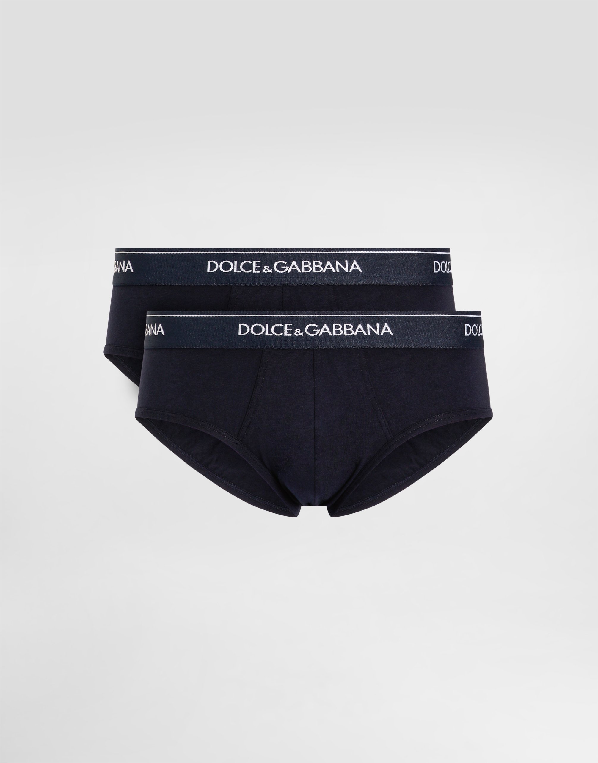 

Двухупаковка трусов brando из эластичного хлопка Dolce & Gabbana, синий