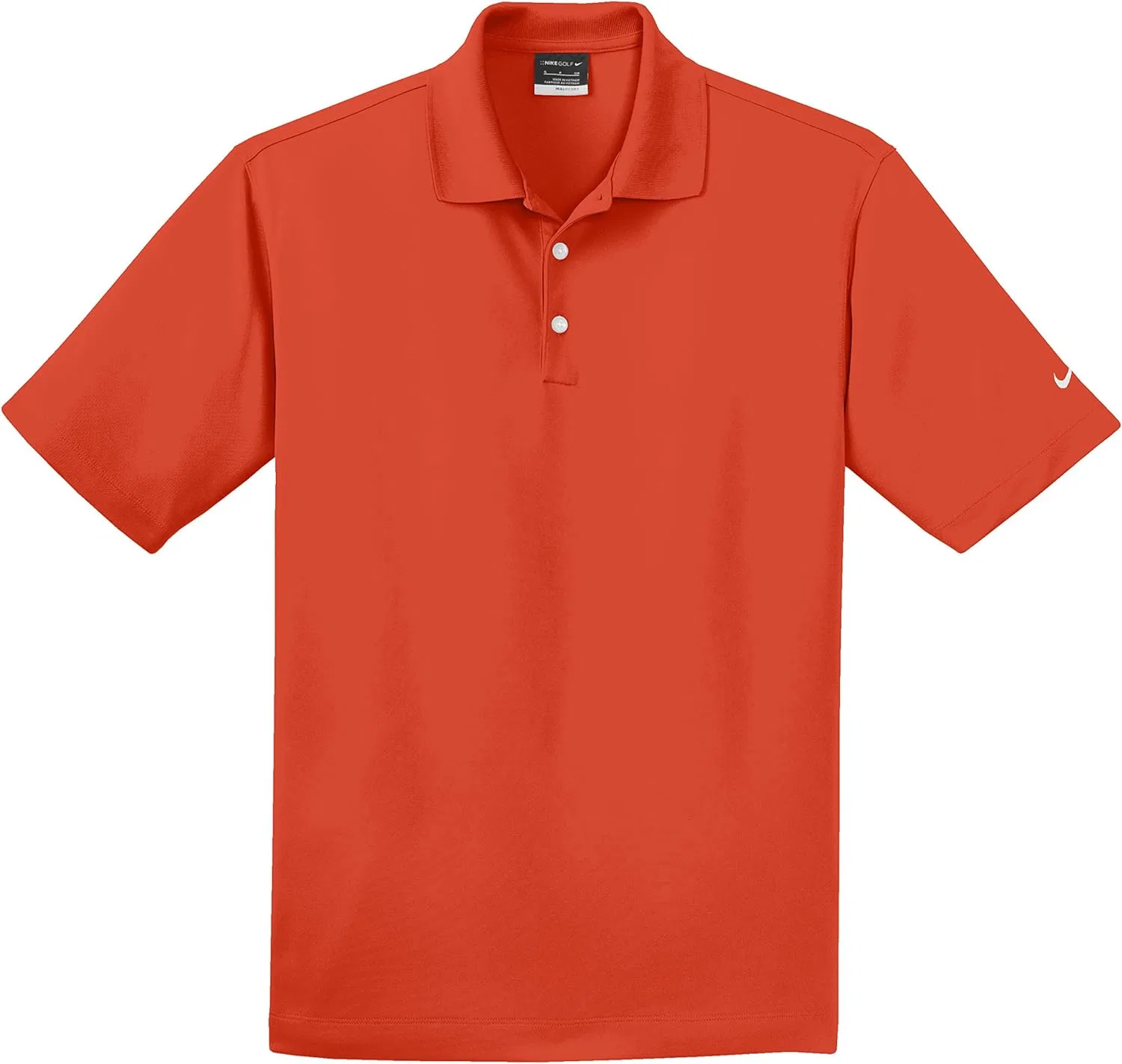Поло Nike Dri-FIT Micro Pique, цвет Team Orange