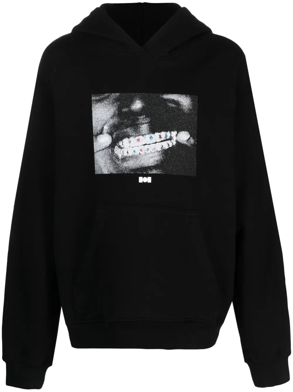 

Худи с принтом Black Grillz из коллаборации с Kodak Nahmias, черный