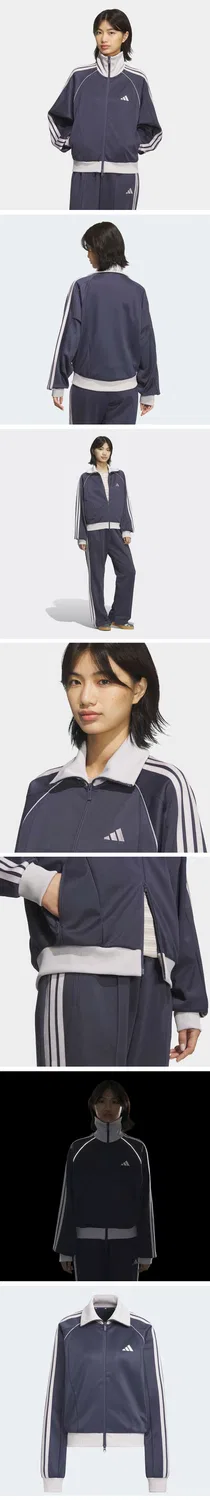 Женский спортивный топ Stsv тёмно-синего цвета от Adidas — фото 4