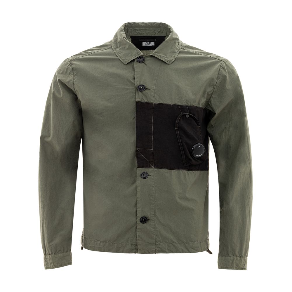 

Рубашка из полиамида Army Elegance для мужчин C.P. Company, цвет Army