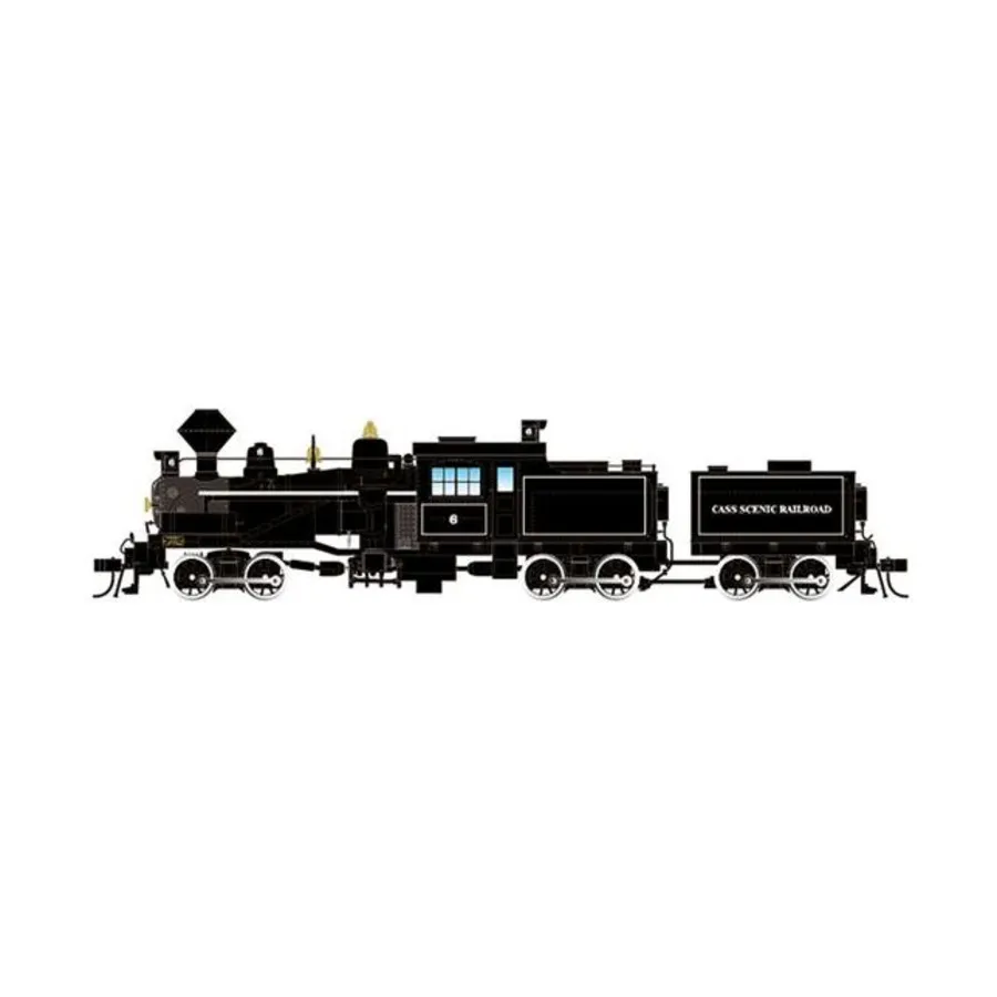 

Cass Scenic Railroad # 6 - Паровоз Heisler, эпизод. III со звуковым декодером DCC, Locomotive Models (Hornby Hobbies)