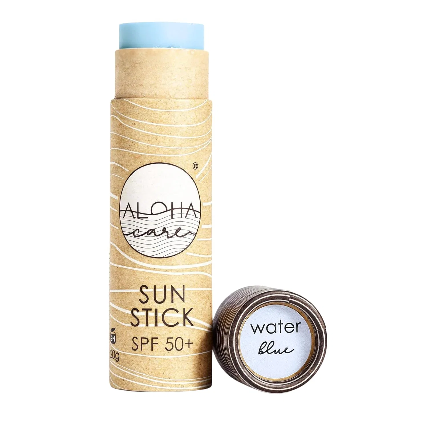 Минеральный солнцезащитный стик Aloha Sun Stick SPF 50+ Aloha Care, Blue