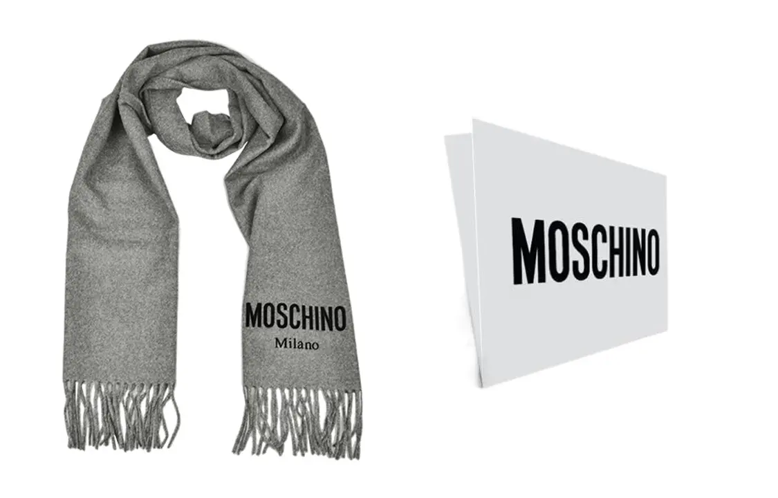 

MOSCHINO Вязаный шарф унисекс