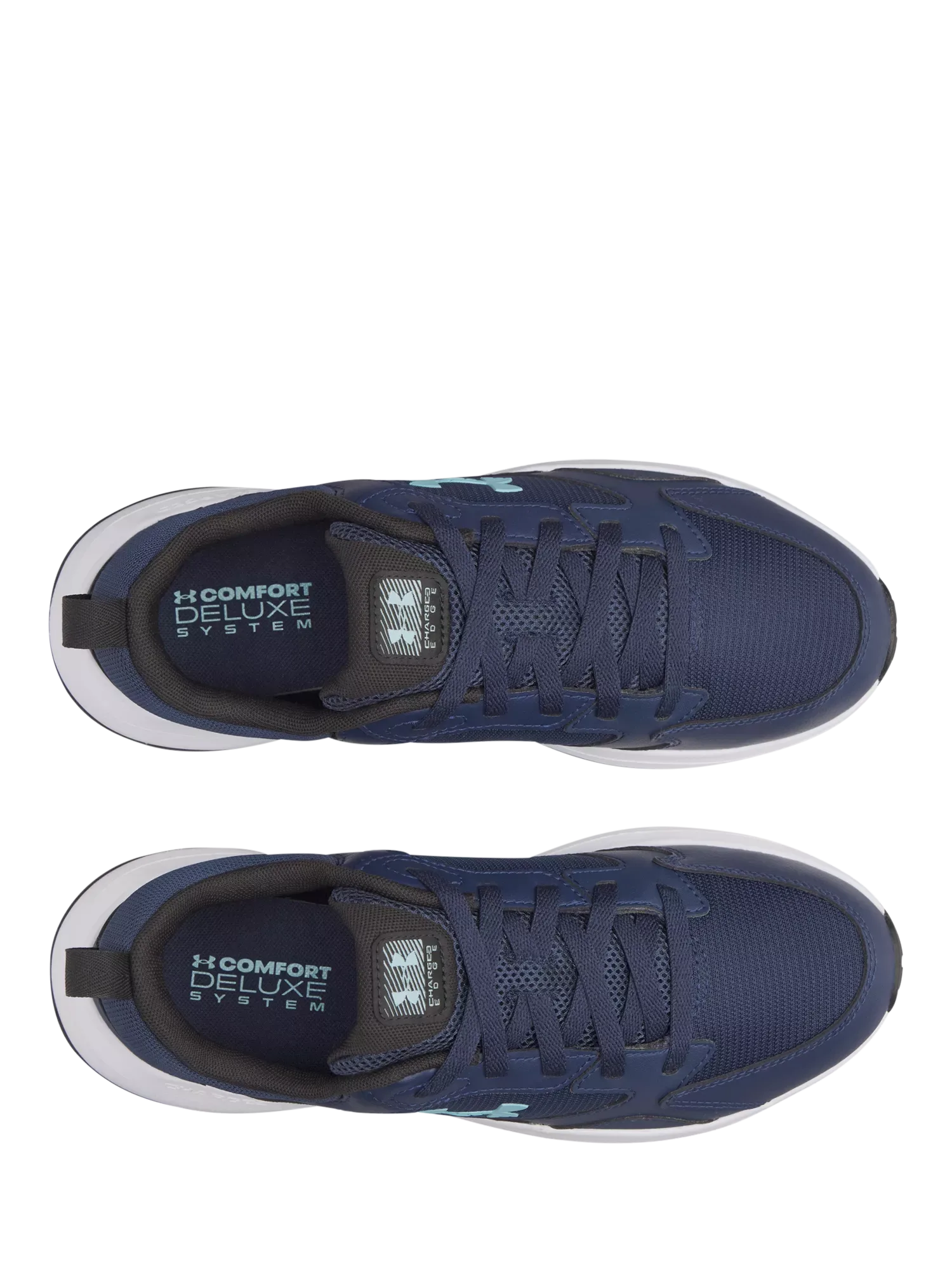 Кроссовки Charged Edge, бело-синие Under Armour — фото 2