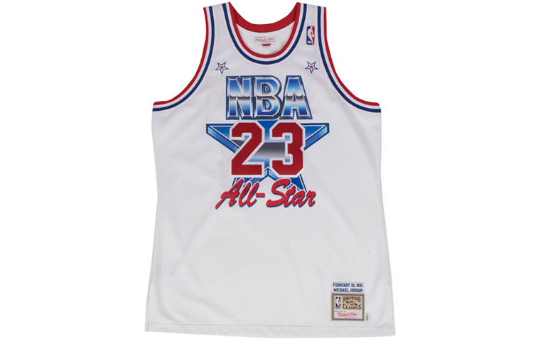 

Аутентичная джерси NBA Eastern Conference Michael Jordan Hardwood Classics 1992 All Star Game Mitchell Ness, белый