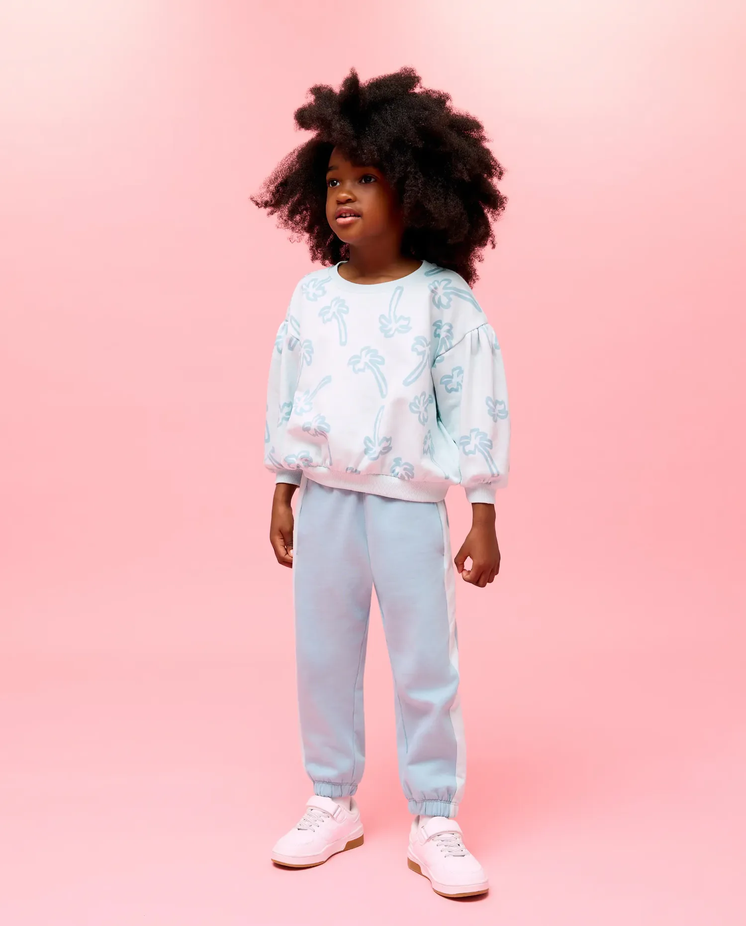 Толстовка с цветами для девочки Kids El Corte Inglés, зеленый — фото 2
