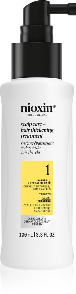 

Система 1 сыворотка для кожи головы и волос, придающая волосам густоту и защищающая их от ломкости Nioxin, 100 мл