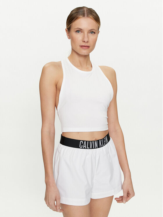 

Топ приталенного кроя Calvin Klein, белый