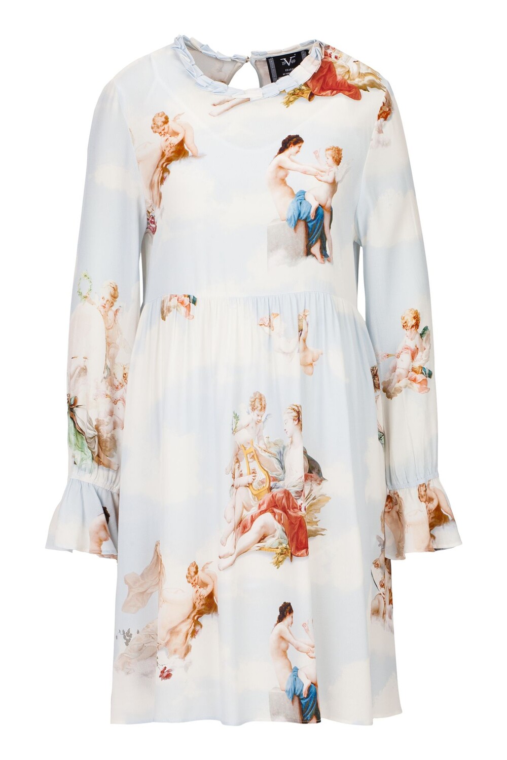 

Платье Versace Midi Kanya, разноцветный