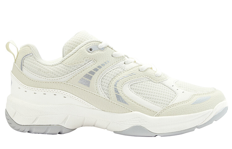 Кроссовки KUMPOO Badminton Shoes Unisex Low-top White/off-white, белый/кремовый — фото 3