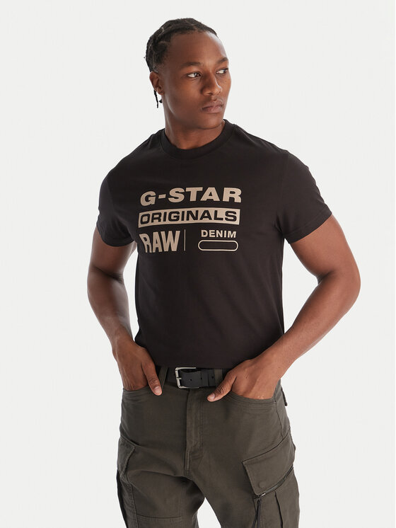 

Футболка regular fit Originals D25969-C506 1214 G-Star Raw, черный