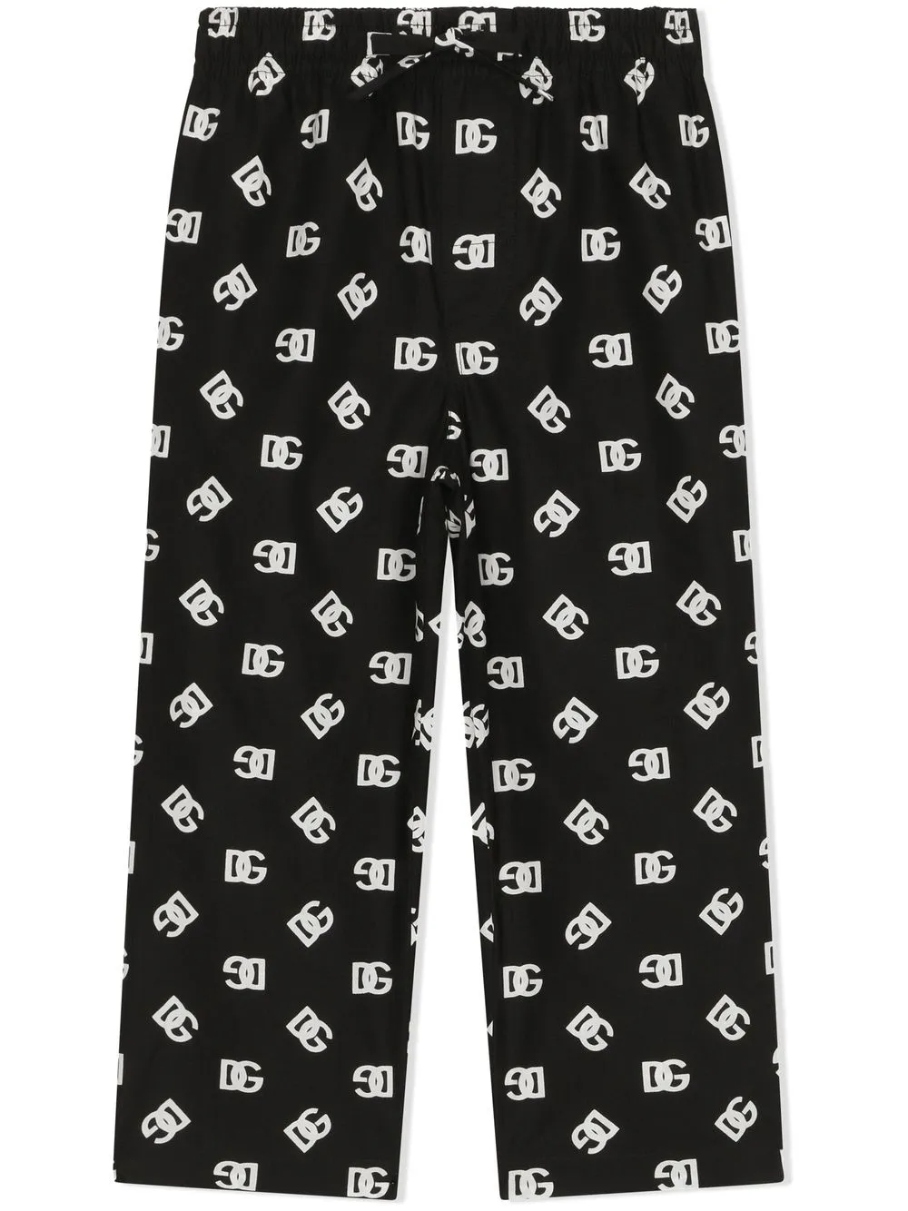

Пижамные брюки с логотипом DG Dolce & Gabbana Kids, черный