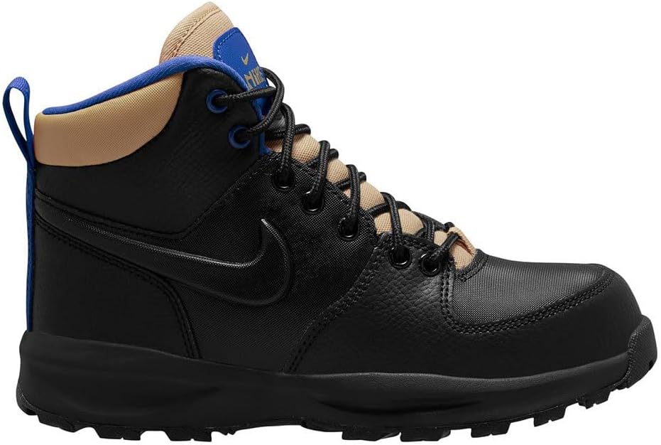 Мужские кроссовки Nike Manoa из кожи (Td), черный — фото 2