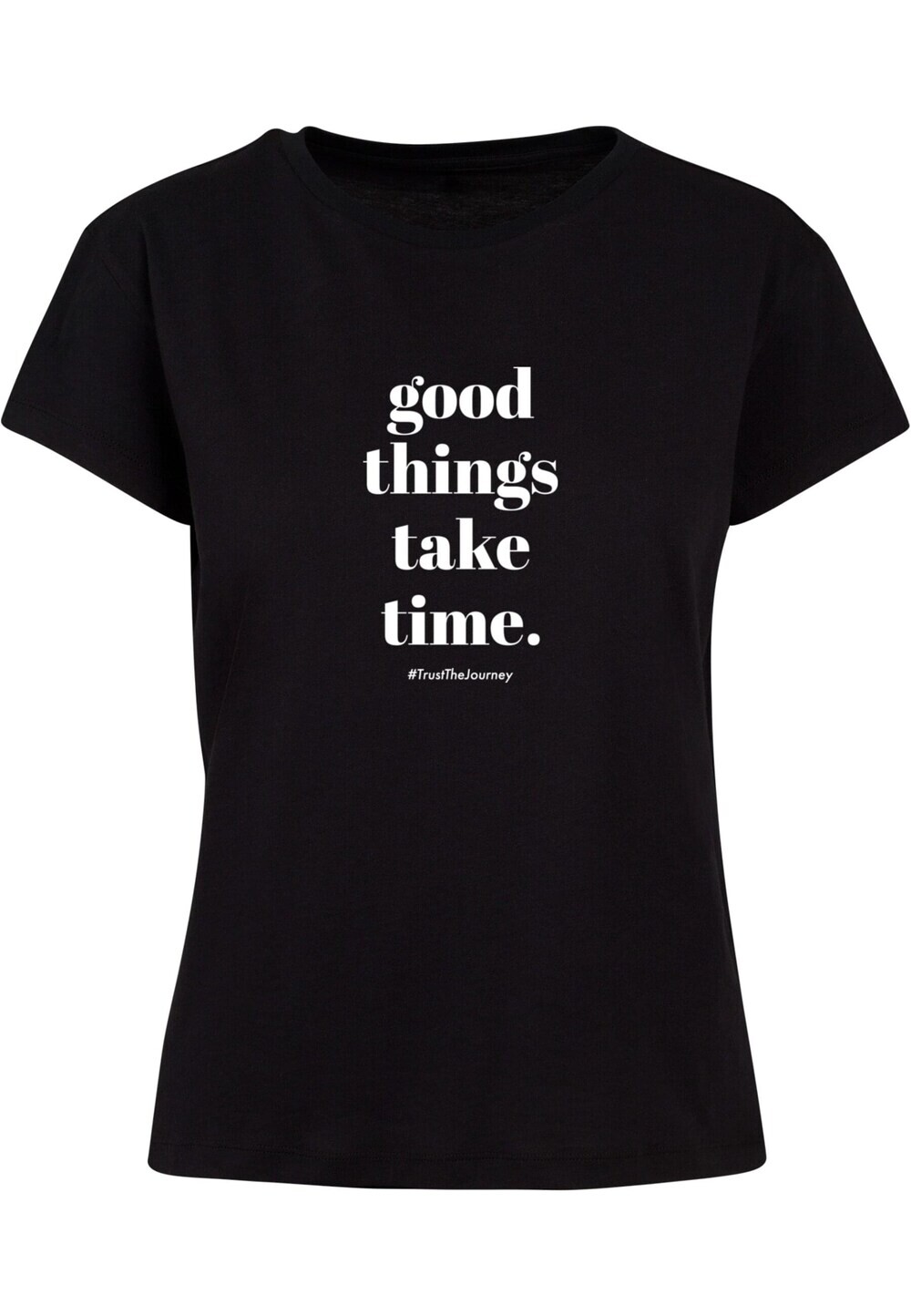 

Рубашка Merchcode Good Things Take Time, черный