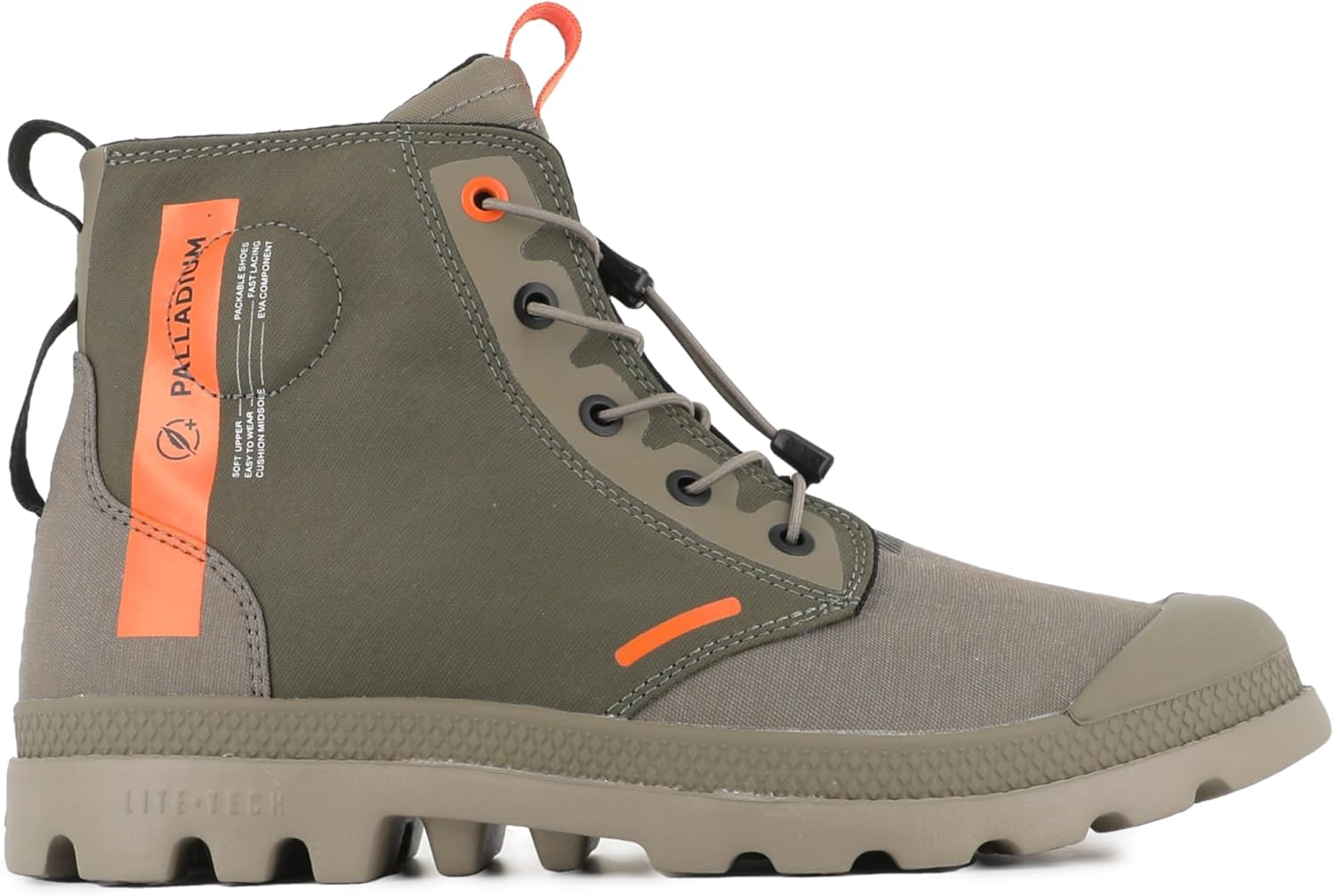 

Классические ботильоны Palladium унисекс для взрослых, зеленый