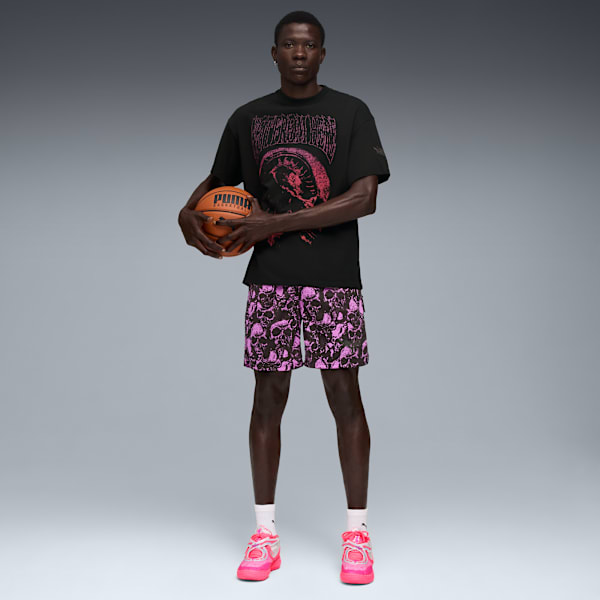 Мужские баскетбольные кроссовки Puma X Lamelo Ball Mb.05 World Tour, розовый — фото 3
