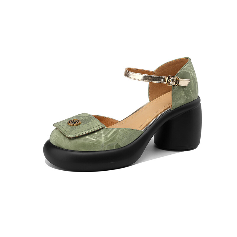 

Туфли женские на высоком каблуке Zi Xiao, цвет Light Green