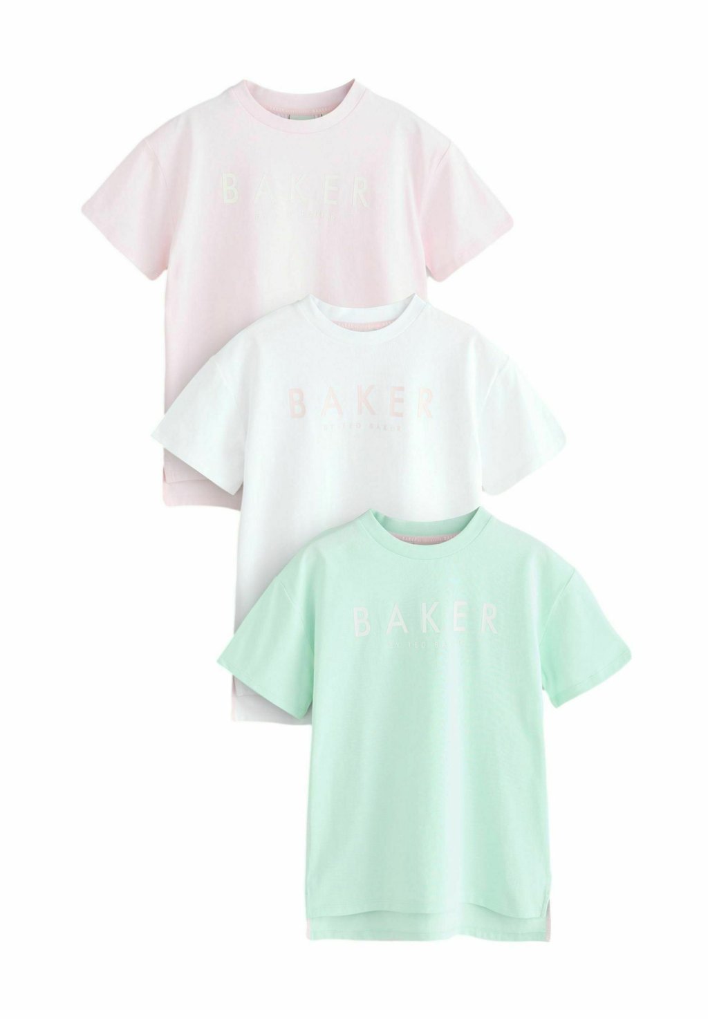 

Футболка с принтом REGULAR FIT 3 PACK Baker by Ted Baker, зеленый