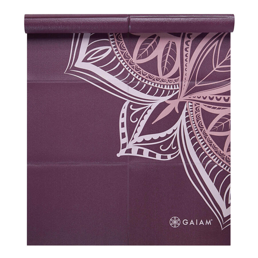 

GAIAM Складной коврик для йоги Cranberry Point 2 мм с принтом