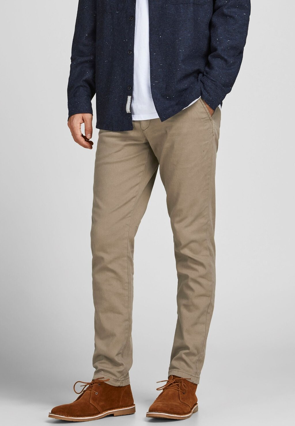 

Брюки JJIMARCO JJDAVE Jack & Jones, бежевый