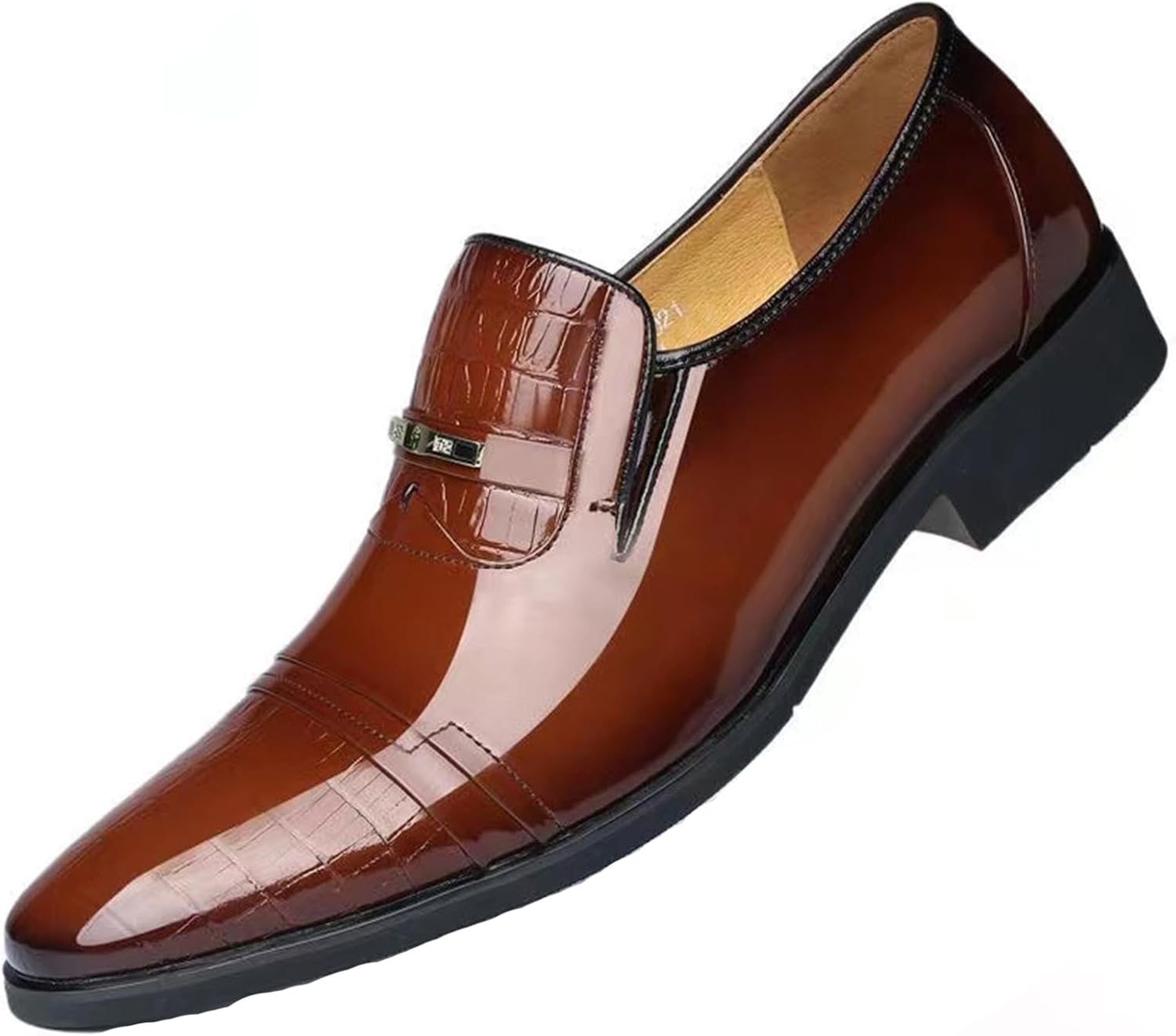 

Мужские лоферы ADMLZQQ, повседневные пенни-лоферы для мужчин, слипоны, туфли для мужчин на свадьбу, коричневый