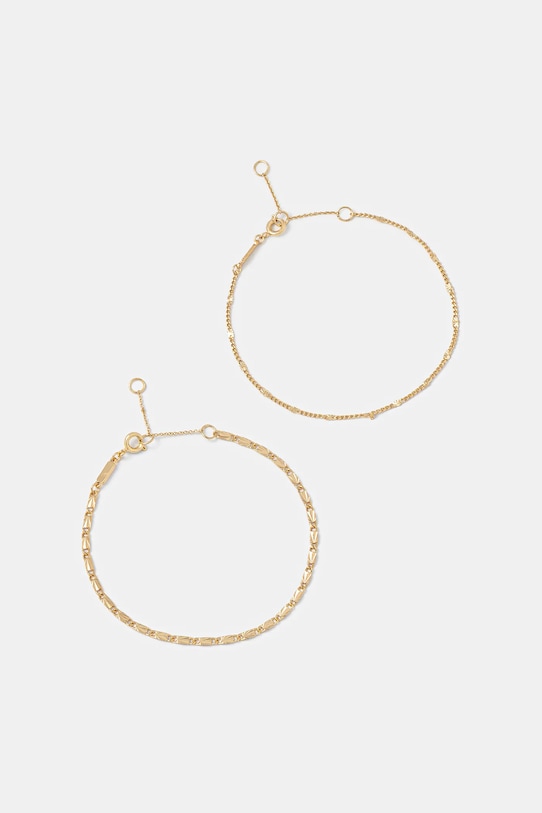 

Позолоченный браслет, комплект из 2 штук Aldo, золотой