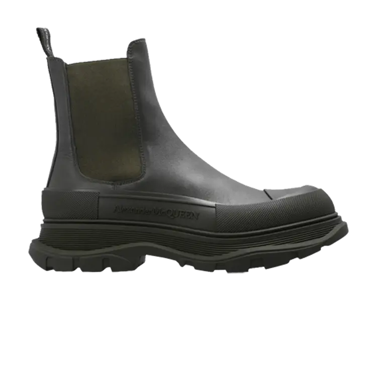 

Кроссовки Alexander McQueen Alexander McQueen Tread Slick Boots 'Khaki', зеленый