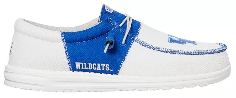 

Мужские кроссовки Hey Dude Wally Tri Kentucky Wildcats, белый/синий