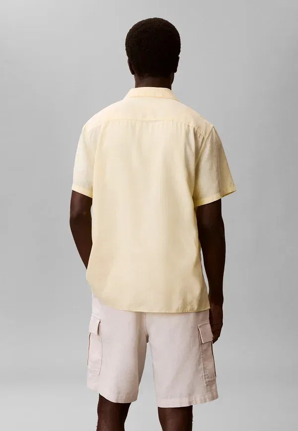Рубашка Calvin Klein, цвет анисовый — фото 3