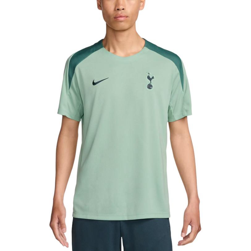 

Футболка Tottenham Hotspur Strike Third мужская Dri-FIT футбольная вязаная с коротким рукавом Nike, Bicoastal Green