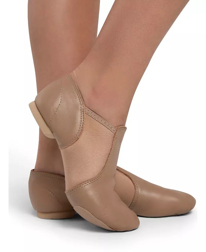 

Джазовые туфли-лодочки для девочек E-Series Capezio, коричневый