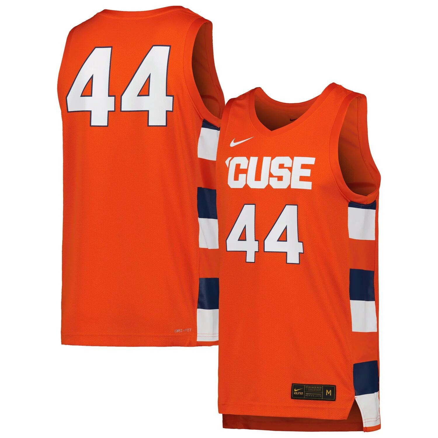 

Мужская баскетбольная майка Nike #44 Orange Syracuse Orange Team Replica