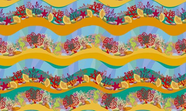 

Бегун для ванны Dmora, 52x1x90 см, многоцветный