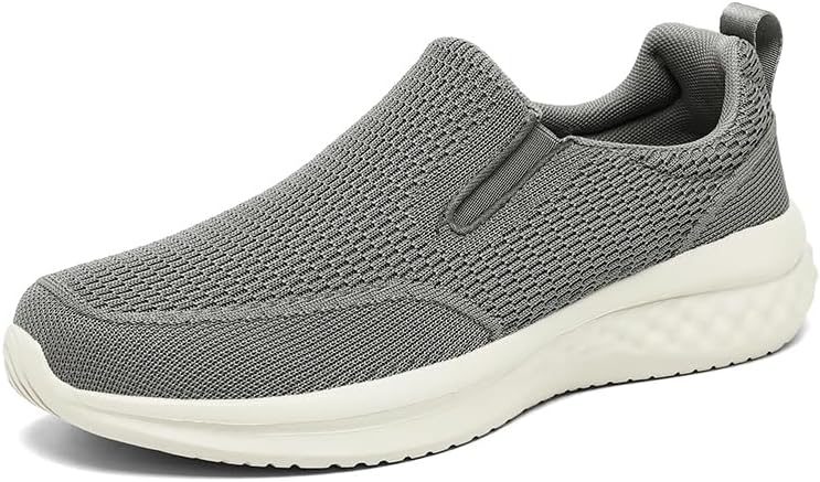 

Мужские слипоны из холщовой ткани, повседневная обувь для прогулок, темно-синий, серый, хаки, легкие с комфортной стелькой из памяти формы Generic