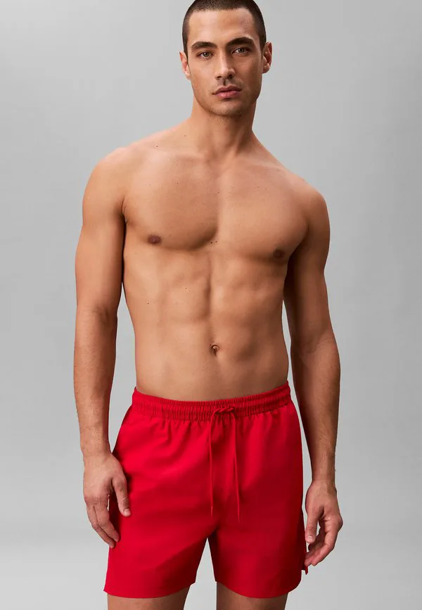 

Плавки средней длины с завязками на поясе, базовые модели. Calvin Klein Swimwear, Red Gala, Красный, Плавки средней длины с завязками на поясе, базовые модели. Calvin Klein Swimwear, Red Gala