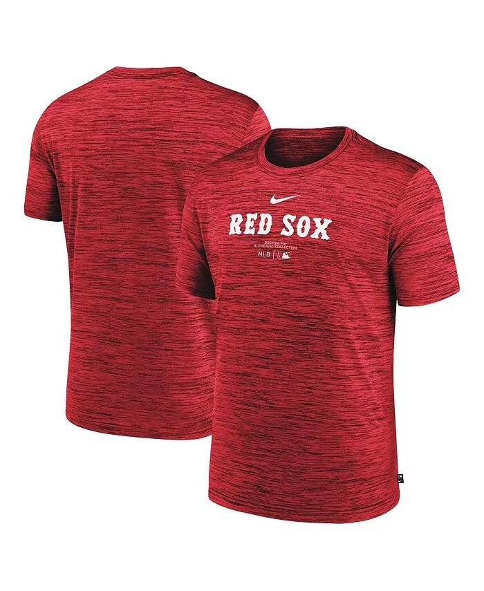 

Мужская красная футболка Boston Red Sox Authentic Collection Velocity Performance Practice Nike
