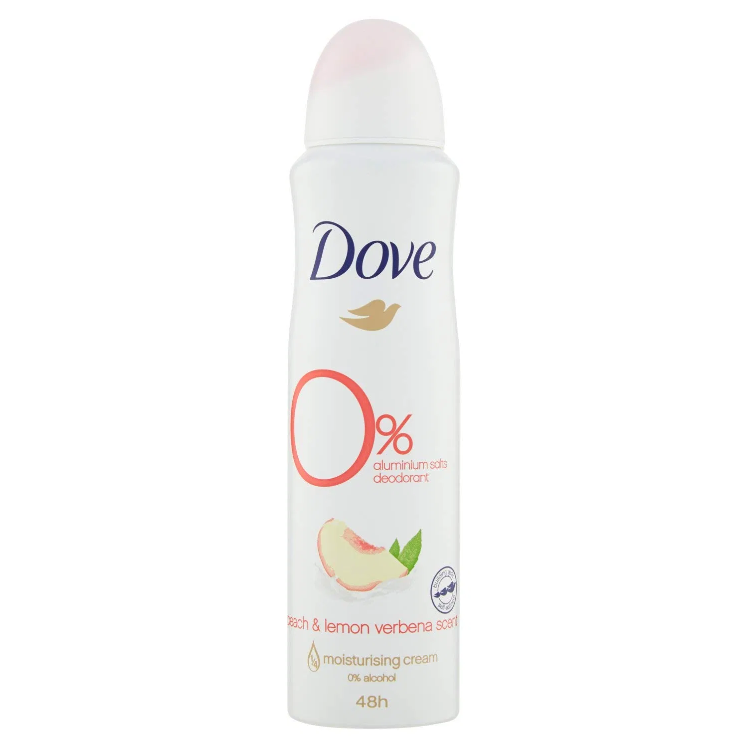 Женский дезодорант Dove 0% с ароматом персика, 150 мл Dove