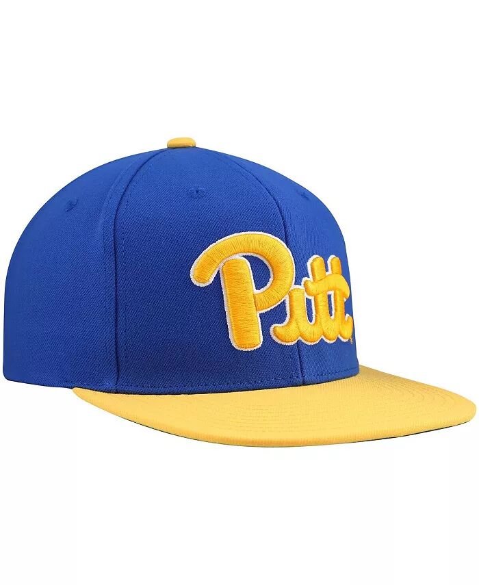 

Мужская кепка-кнопка Pitt Panthers 2.0 Royal/Gold 2-Tone Mitchell & Ness
