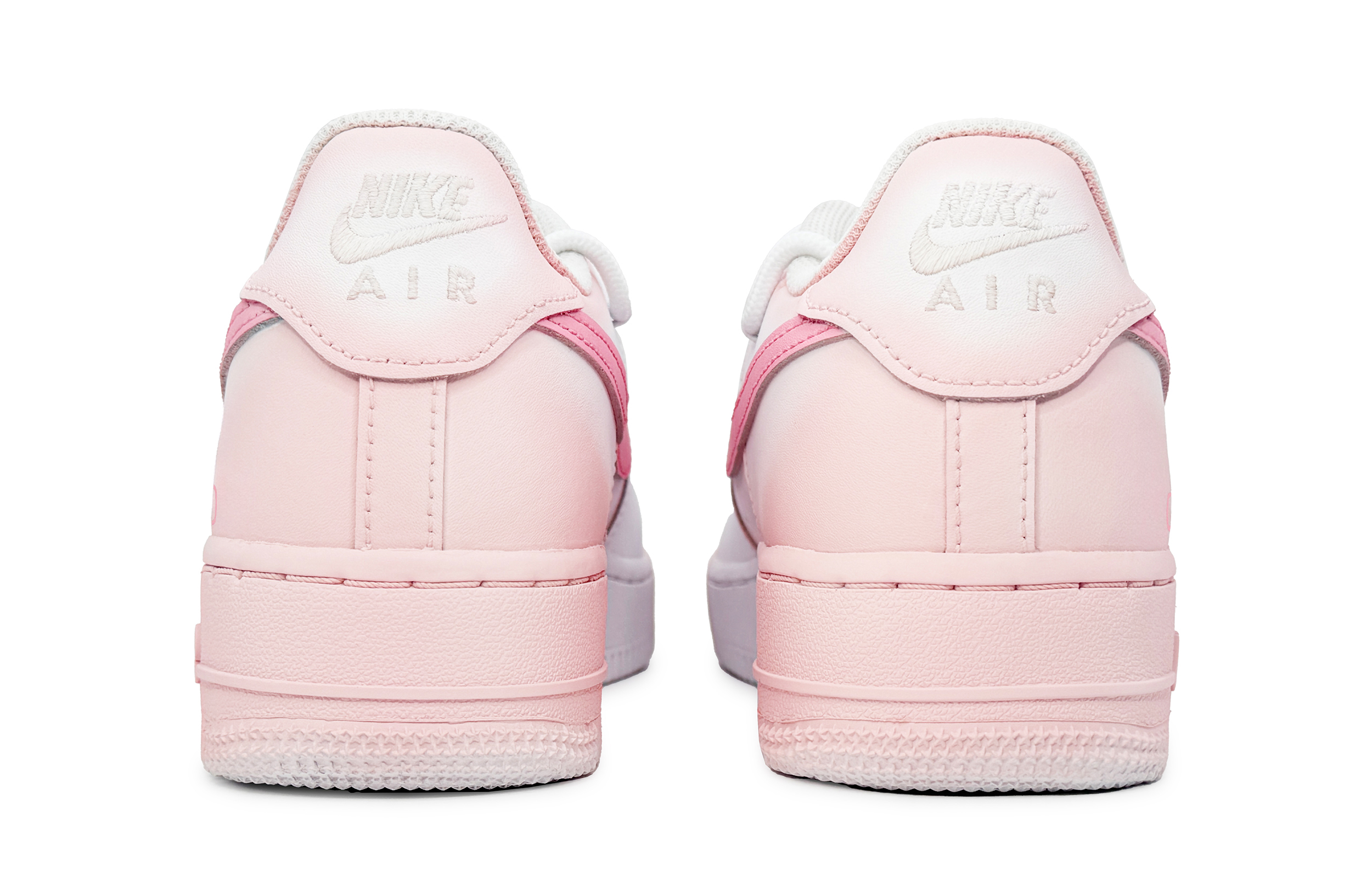 Детские кроссовки для скейтбординга Air Force 1 LE для подростков Nike, розовый — фото 4