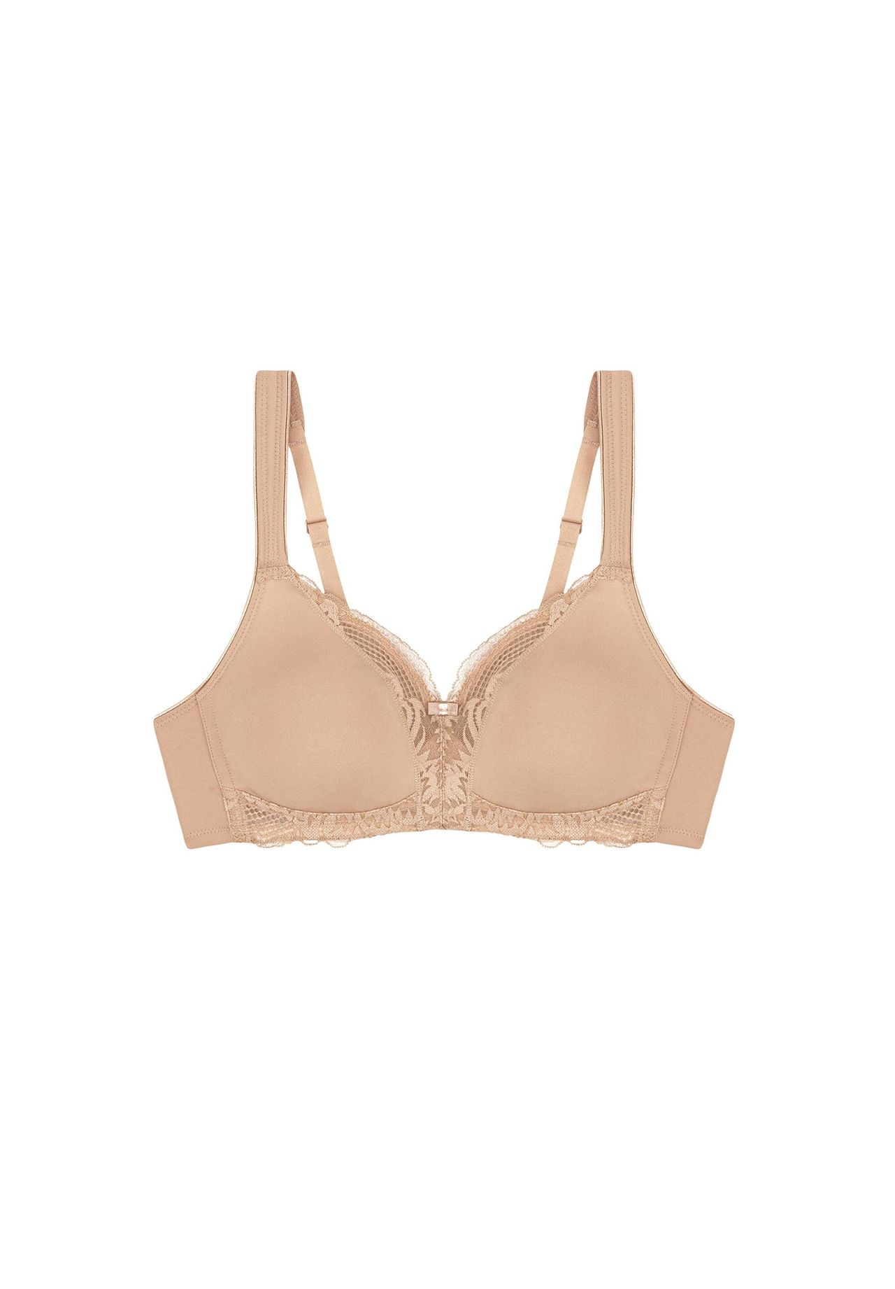 

Бюстгальтер без косточек Modern Lace+хлопок Triumph, цвет Neutral Beige