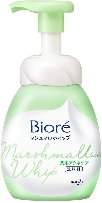 Пенка для умывания KAO — Гель- Biore Marshmallow Whip от акне, 150 мл — фото 2