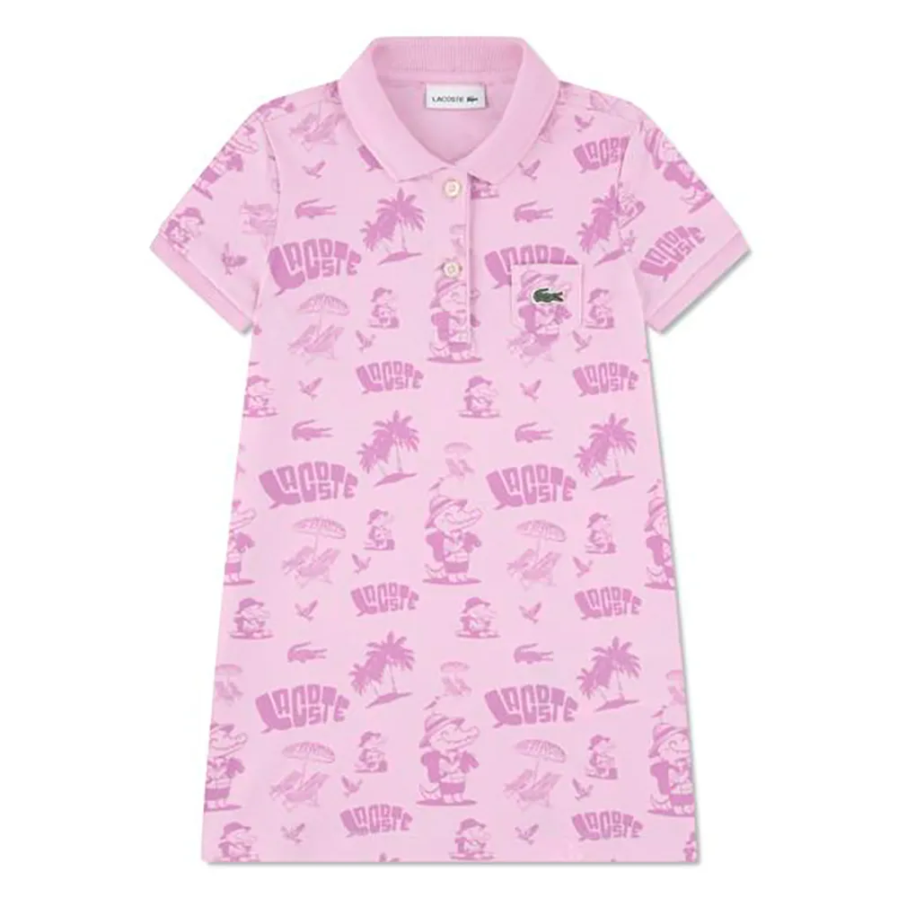 Детское платье Lacoste 347613 Lacoste kids, розовый