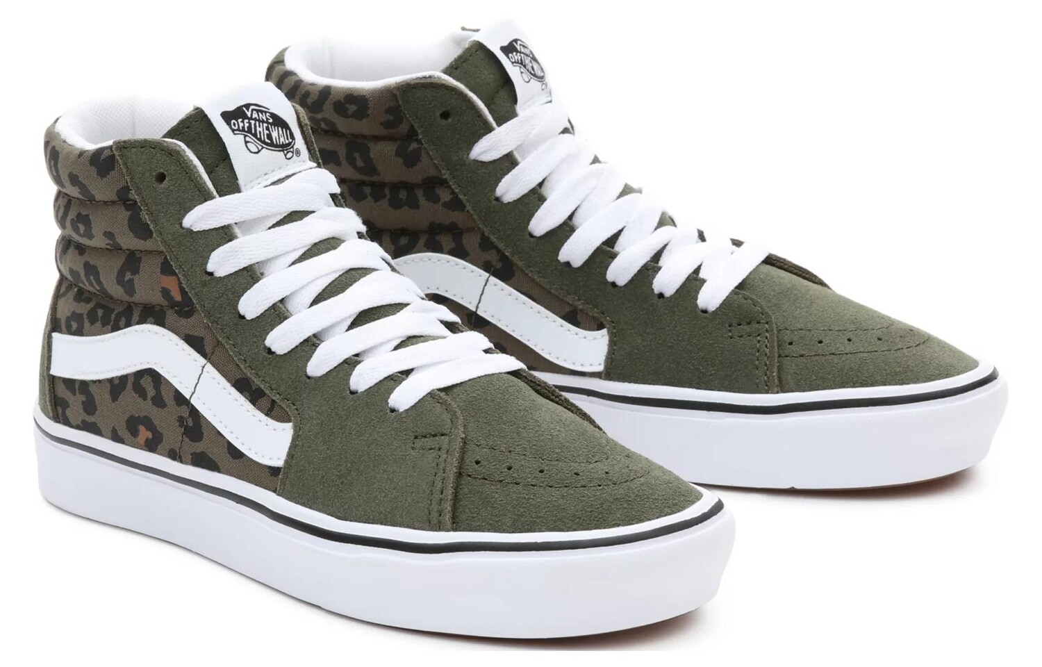 

Кроссовки Vans SK8-HI Buty Comfycush Green