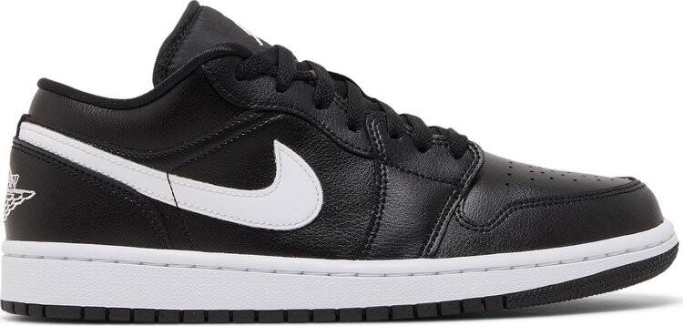 

Кроссовки Wmns Air Jordan 1 Low 'Black White', черный