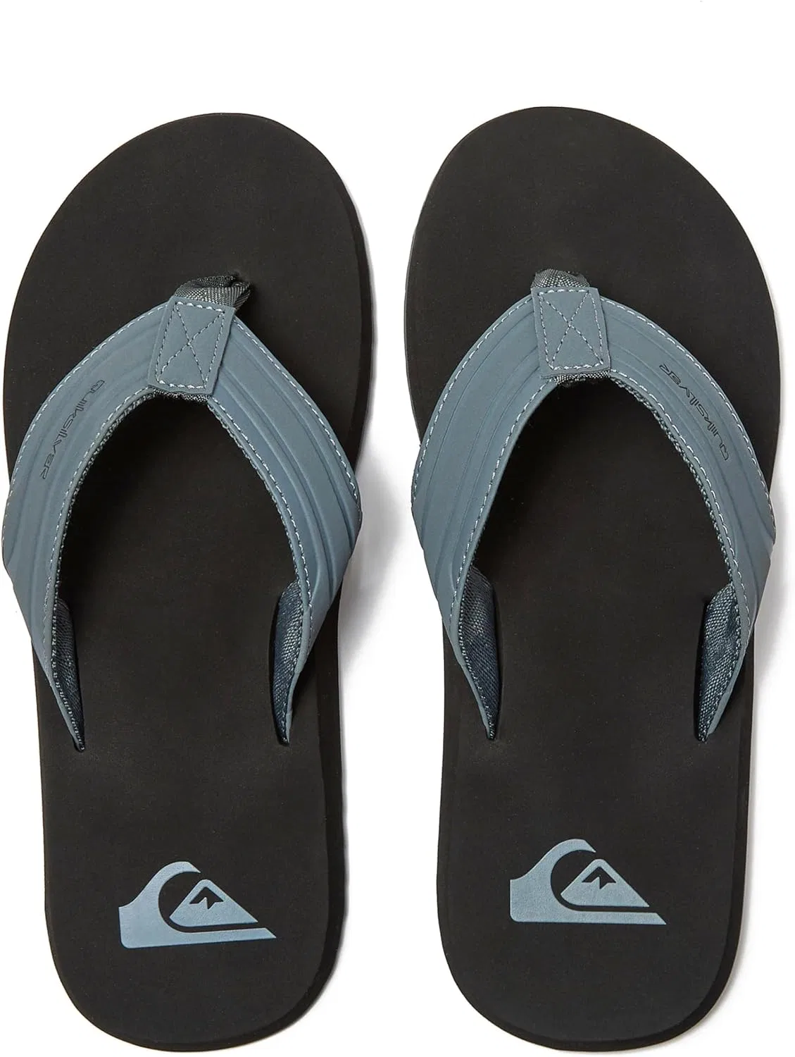 Сандалии мужские с поддержкой стопы Quiksilver, серый/черный/серый — фото 4