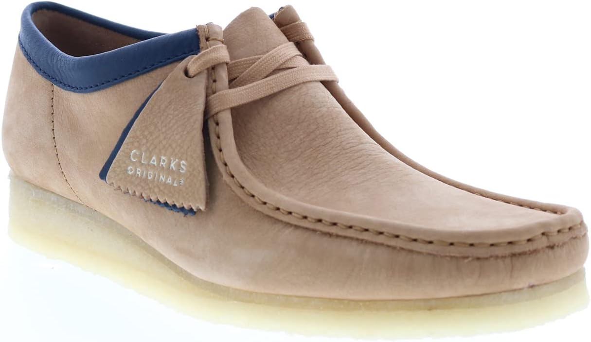 

Мужские ботинки Clarks Wallabee 2 Chukka, Light Tan-nubuck