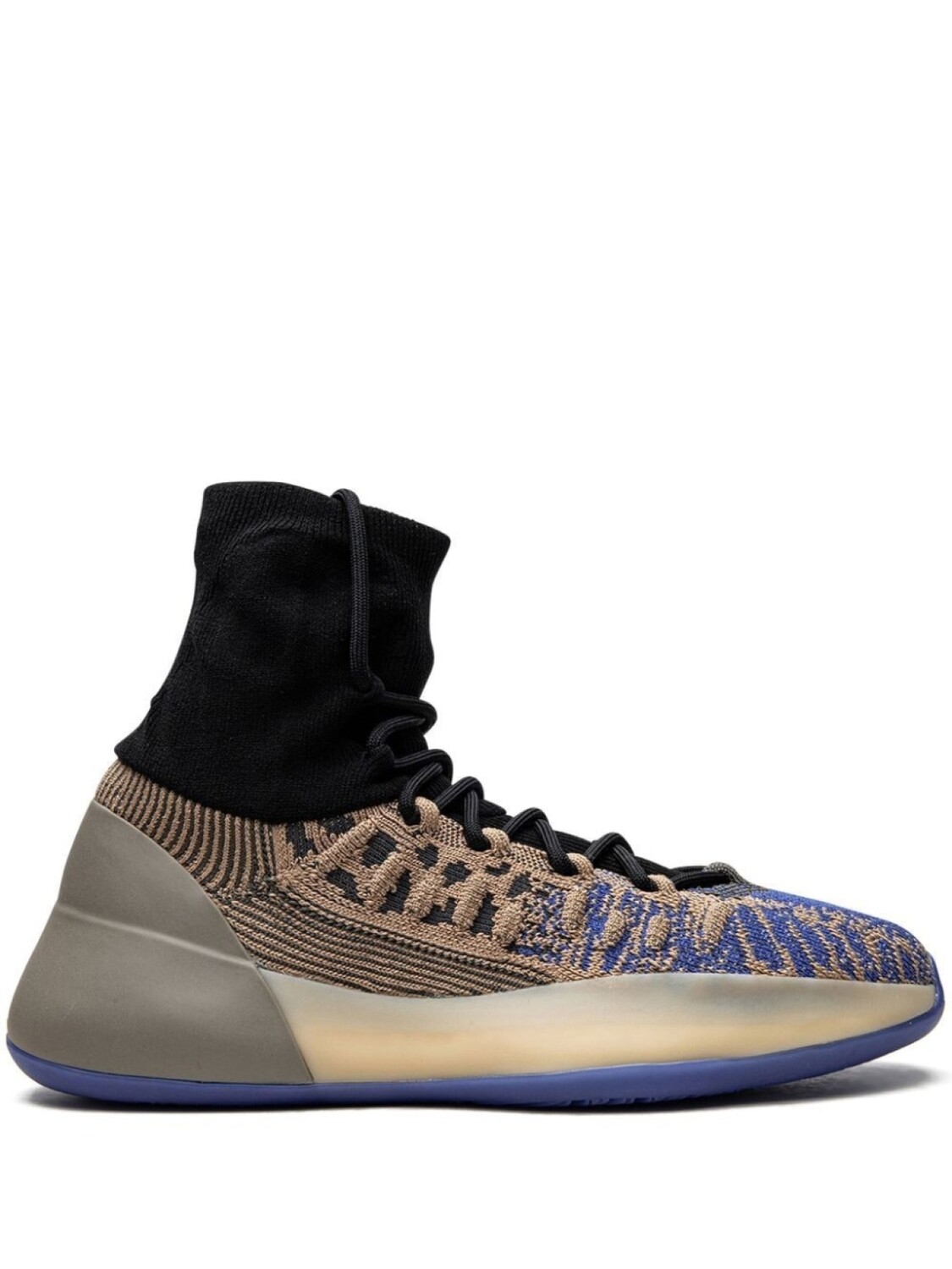 

Кроссовки YEEZY Basketball Knit Slate Azure adidas Yeezy, коричневый