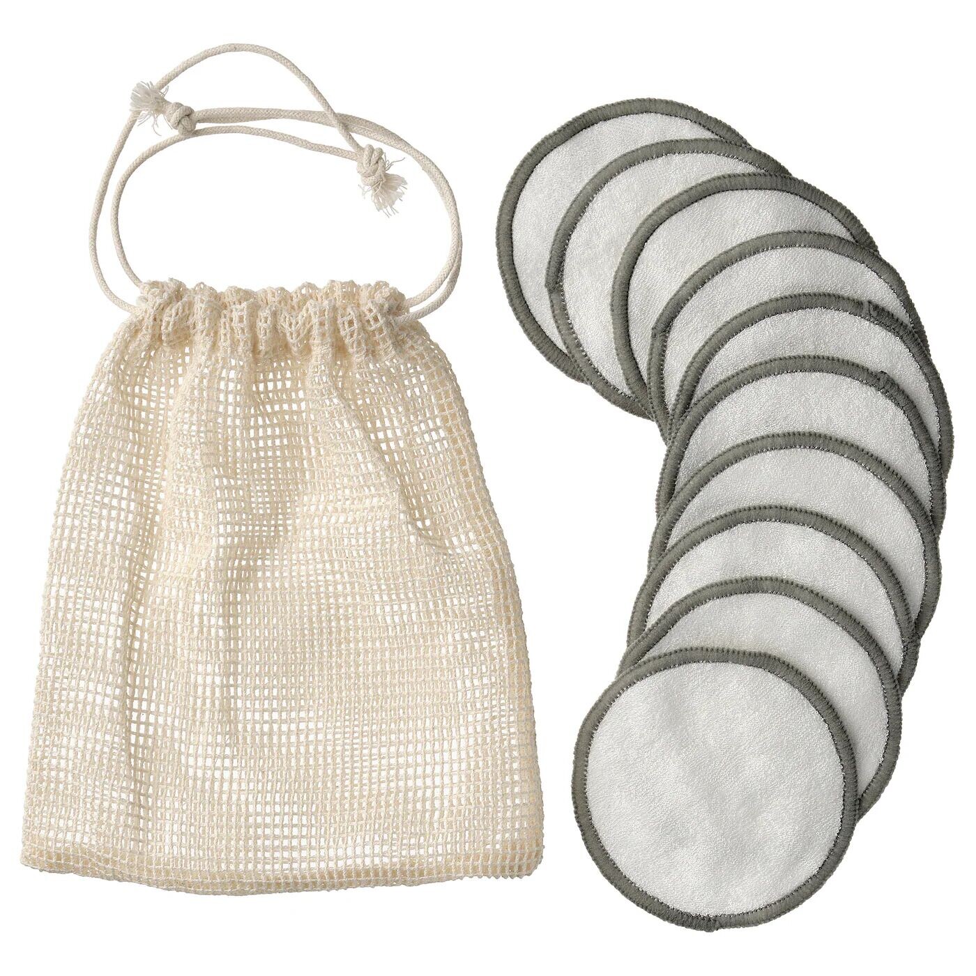 

Многоразовые чистящие салфетки + мешок, белый/зеленый, ÅKERRÄTTIKA IKEA